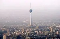 هوای تهران آلوده و در وضعیت نارنجی است