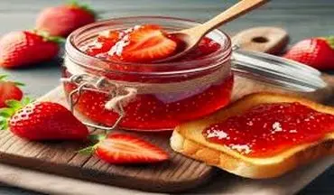 با مارمالاد توت فرنگی شیرینی و کیک ها رو تزیین کن!