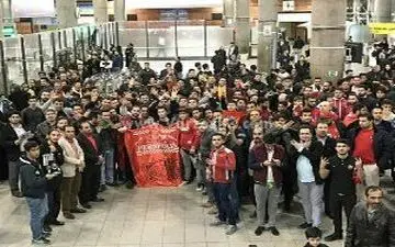کاروان پرسپولیس وارد تهران شد