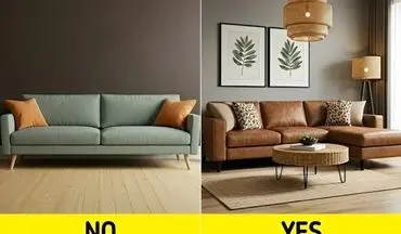 این رنگ‌ها را به دیوار نزنید! ۱۰ رنگ نامناسب + پیشنهادهایی برای دیوارهای زیباتر