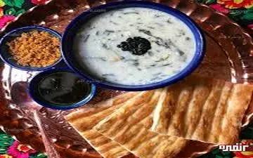 طرز تهیه آش دوغه وا خوشمزه کرمانشاهی!