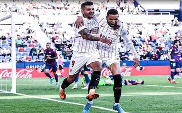 لالیگا| سبقت سویا از اتلتیکومادرید و بارسلونا با بردی دشوار 