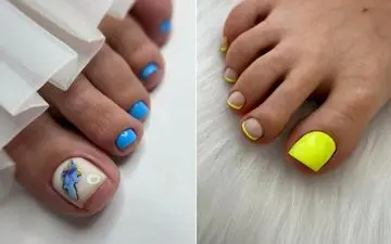 پاهای‌تان را تابستانی کنید! ترندهای داغ پدیکور امسال