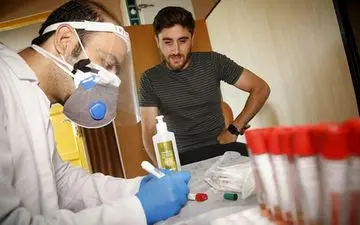 5 درصد فوتبالیست ها کرونا مثبت هستند