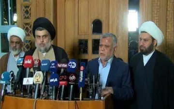 اعلام ائتلاف بین صدر و العامری به عنوان هسته‌ اولیه تشکیل فراکسیون اکثریت پارلمانی