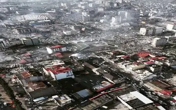 تصاویر بسیار وحشتناک از زلزله ترکیه