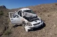 حادثه تلخ در ایذه؛ واژگونی خودرو جان جوان ۲۲ ساله را گرفت!