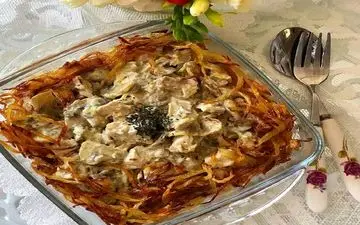 سالاد خسروشاهی مجلسی رو این طوری درست کن / طعمش بسیار عالی میشه!