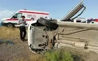 تصادف در جاده بافت ۲ کشته و ۵ مصدوم داشت