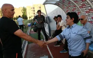 برخورد جالب علیمنصور با مجری معروف تلویزیونی +عکس 