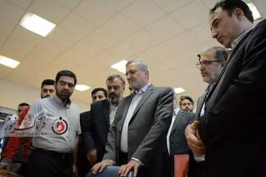 صولت مرتضوی- بازدید معاون اجرایی رئیس جمهور  از کارخانه اسیدسیتریک کرمانشاه