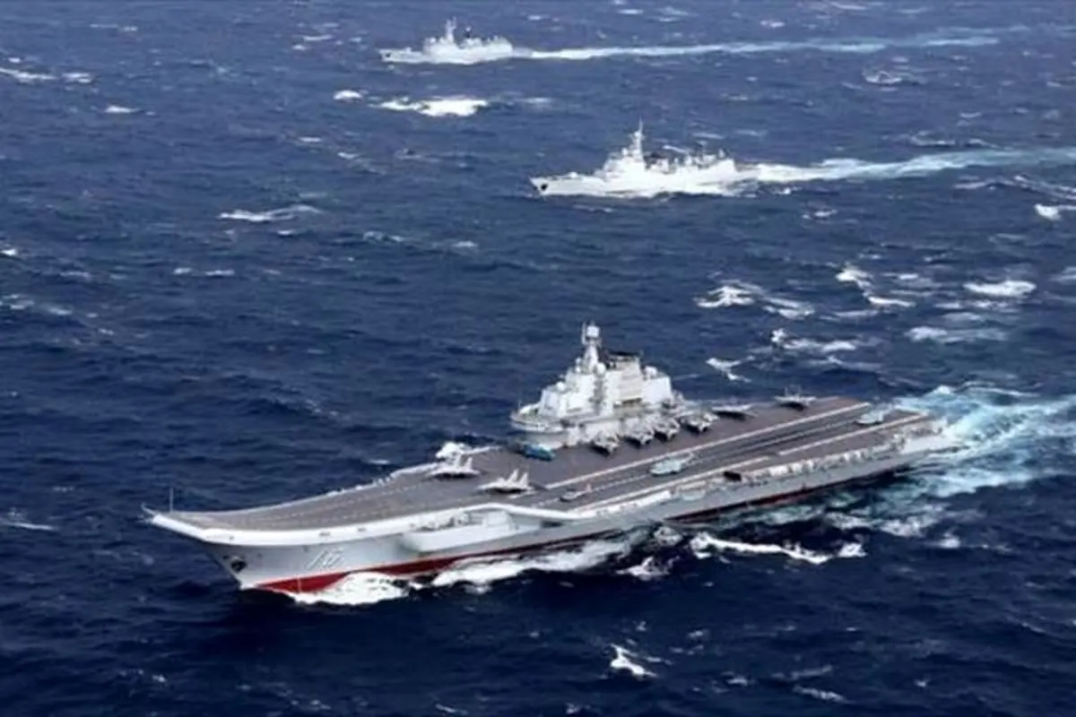 کشتی های جنگی چین وارد خلیج فارس شدند