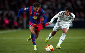 گزارش تصویری دیدار آلباسته و بارسلونا