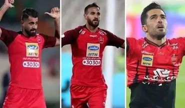  شرایط متفاوت سه بازیکن ملی پوش پرسپولیس برای تمدید 