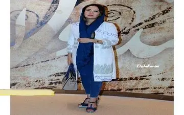 مانتو و شلوار متفاوت خانم بازیگر مشهور + عکس