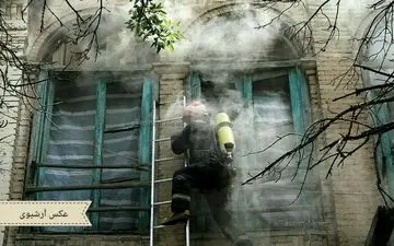 یک میراث ملی فرهنگی در کرمانشاه طعمه حریق شد