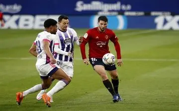  اوساسونا مقابل وایادولید متوقف شد