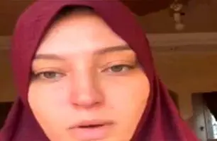 پیام عروس اسماعیل هنیه از مقابل خانه این شهید در اردوگاه الشاطی + ویدئو