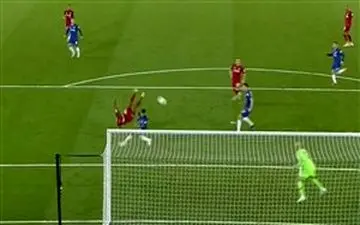 گل اول لیورپول به چلسی با قیچی برگردون استوریچ
