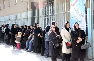 صف‌های طولانی مردم در جای جای ایران پای صندوق‌های رای + ویدئو
