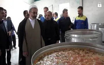 موکب شرکت گاز استان ایلام برای خدمات به زائرین اربعین راه‌اندازی شد