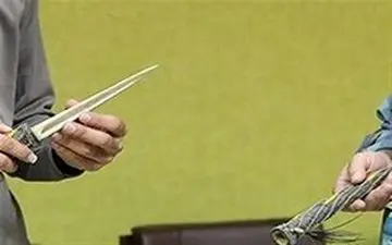 چاقوی قبایل آدمخوار واقعی + عکس