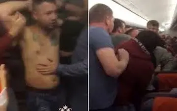 تهدید منفجر کردن هواپیما توسط مسافر شرور!+فیلم