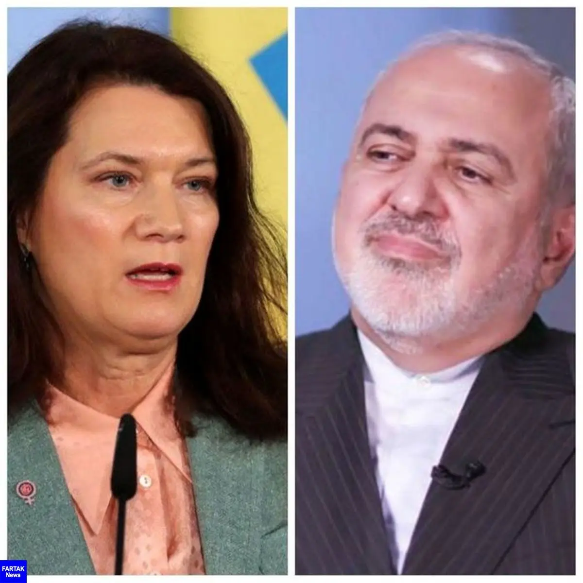 گفتگوی تلفنی وزرای امور خارجه ایران و سوئد 