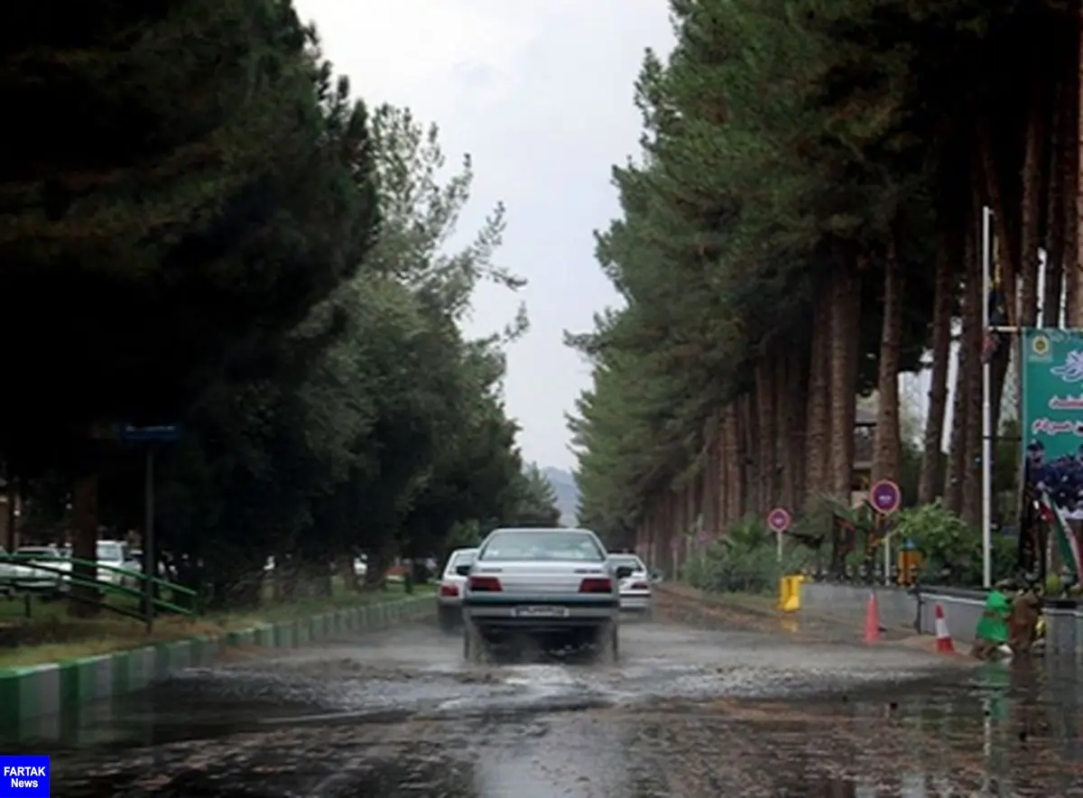بارش باران و برف در جاده‌های 14 استان