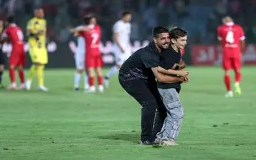 کاظمیان ناجی جیمی‌جامپ نوجوان در بازی پرسپولیس – مس رفسنجان