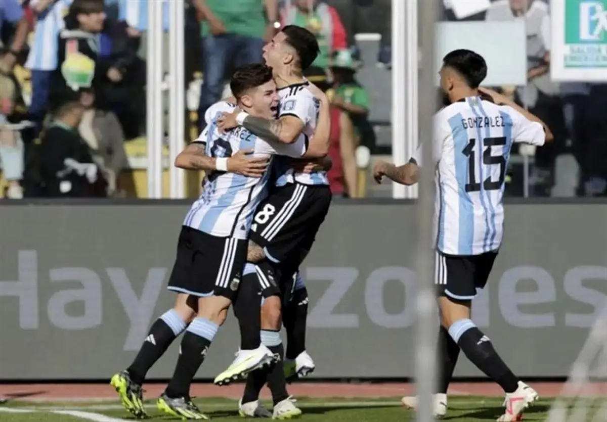 دومین برد متوالی آرژانتین در مرحله انتخابی جام جهانی ۲۰۲۶ در غیاب مسی 