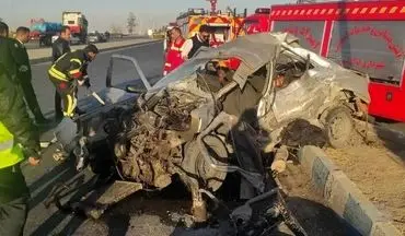 تصادف زنجیره‌ای در اصفهان با ۴ مصدوم و ۲ جان باخته