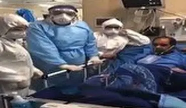 بهبود پیدا کردن یکی از مبتلایان به ویروس کرونا در بیمارستان مسیح دانشوری