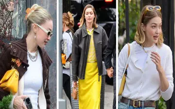 استایل خیابانی جی‌جی حدید؛ الهام‌بخش ۱۰ ترند روز دنیای مد