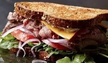 اگر از غذاهای تکراری خسته ای این ساندویچ رو درست کن!