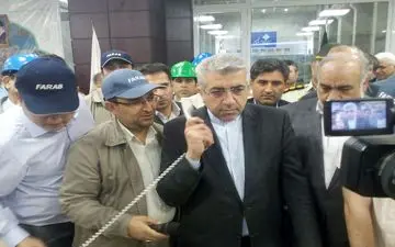 واحدهای اول و‌ دوم نیروگاه «داریان» استان کرمانشاه افتتاح شد