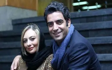 یکتا ناصر و همسرش دراکران فیلم آذر