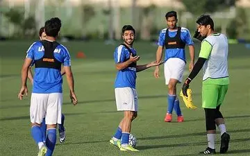 موتورسواری در تمرینات استقلال +عکس