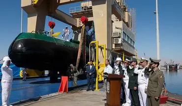رونمایی از زیردریایی جدید ایران در پرس تی وی