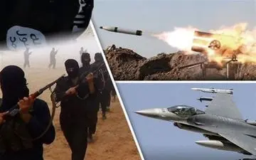  جنگنده‌های آمریکایی و خدمت به گروه تروریستی داعش در شرق افغانستان