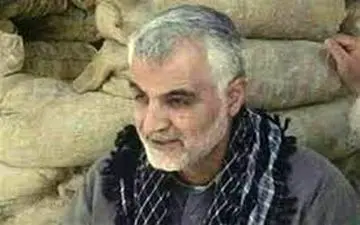 حضور حاج قاسم در مناطق سیل‌زده خوزستان