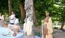 گزارش تصویری/ برگزاری اختتامیه رویداد بین‌المللی چوب «تبادل فرهنگ ایران و چین» در کرمانشاه 