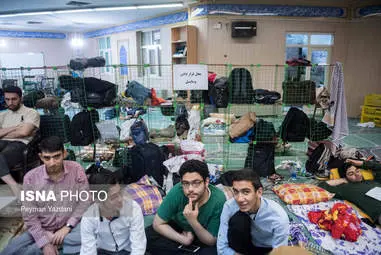 اولین روز مراسم معنوی اعتکاف - تهران + تصاویر