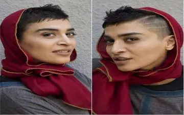 گریم متفاوت و مردانه بازیگر زن + عکس