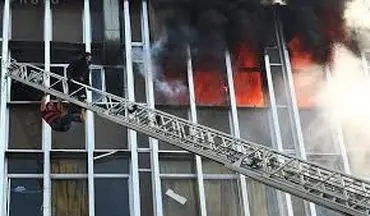  آتش سوزی یک ساختمان 5 طبقه در تهران 20 نجات یافته داشت