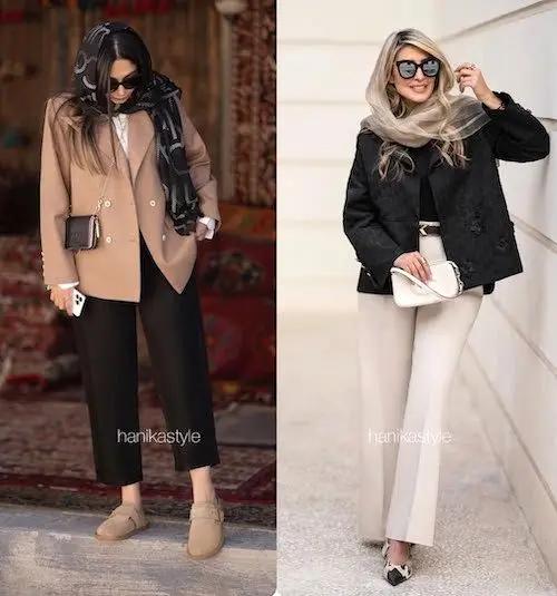 ترکیب‌رنگ‌های مختلف کرمی