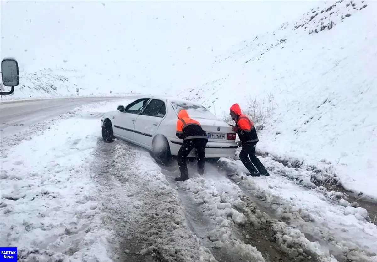  سیل و برف در ۱۹ استان کشور 