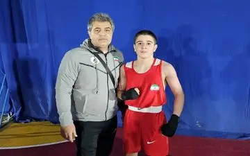  ۲ مدال حاصل کار نمایندگان بوکس نونهالان در ارمنستان 