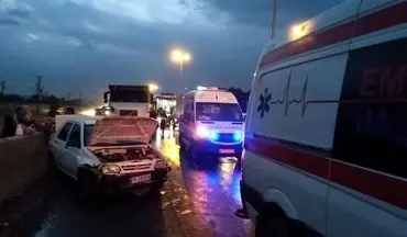 سوانح رانندگی در بجستان خراسان رضوی۲ کشته و هشت مصدوم داشت