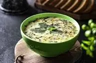 طرز تهیه سوپ ماست و گشنیز| حتما خوشتون میاد!